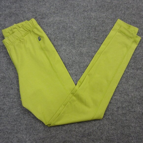 Fjallraven Leggings Womens XXS Yellow Green Athletic Pants